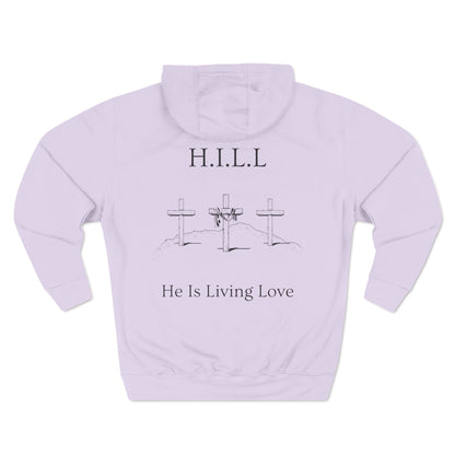 Hill Christian Black Words Hoodie