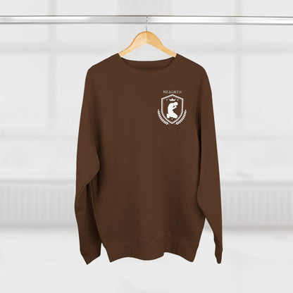 Heights Christian White Letters & Image Crewneck