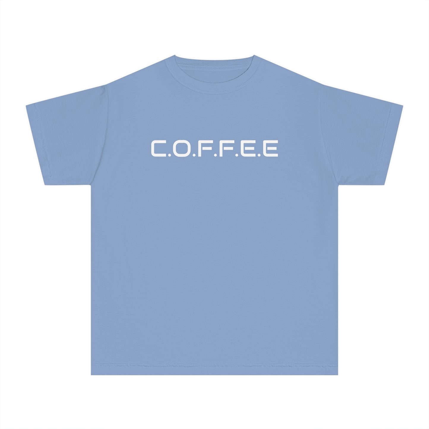 Youth Adult Coffee Christian White Words Only