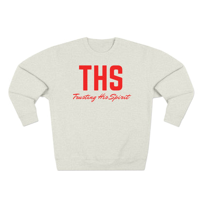 Adult THS Christian Red Letters Crewneck