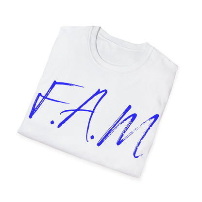 Fam Christian Blue Letters & Image
