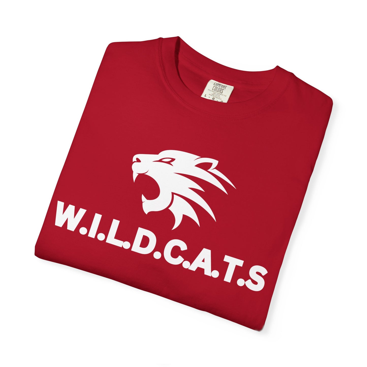 Adult Wildcats White Letters & Image Specialty Heavyweight
