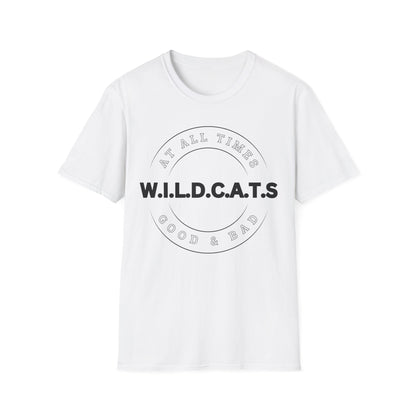 Wildcats Christian Black Letters & Picture