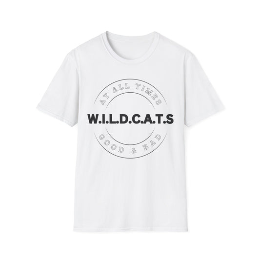 Wildcats Christian Black Letters & Picture