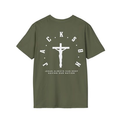 Jackson Believing Christian White Letters & Cross