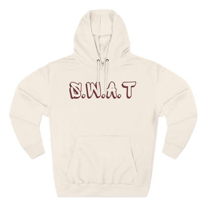 Swat Christian Marron Words Hoodie
