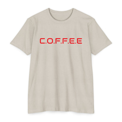 Adult Coffee Christian Red Words Only Blended