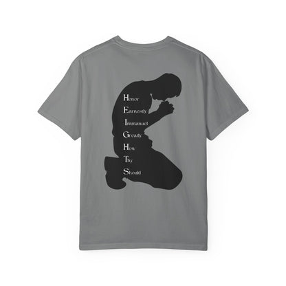 Adult Heights Christian Black Letters & Image Heavyweight