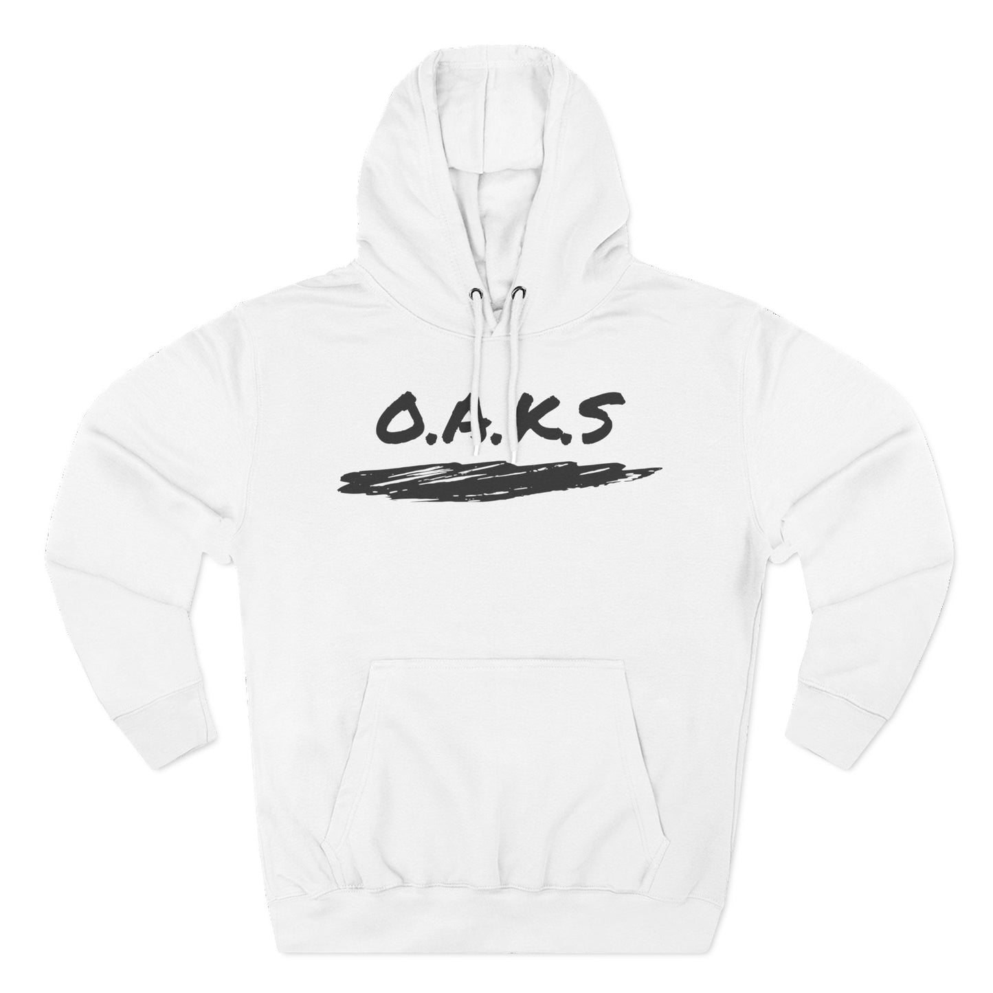 Adult Oaks Christian Black Pullover Hoodie