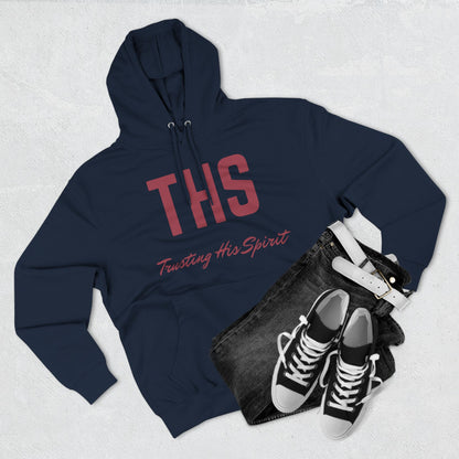 Adult THS Christian Marron Letters Hoodie