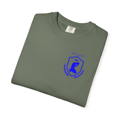 Heights Christian Blue Letters & Image