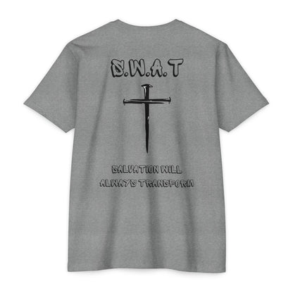 Adult Swat Christian Black Words Premium tee