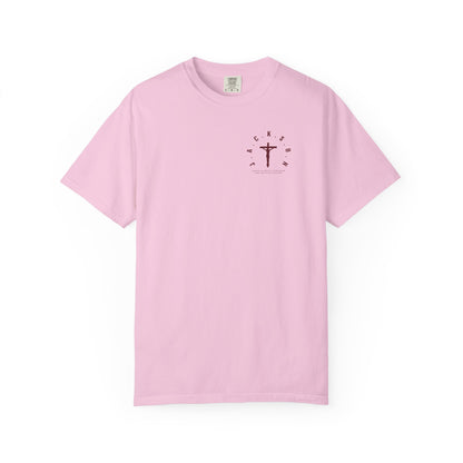 Jackson Believing Christian Marron Letters & Cross