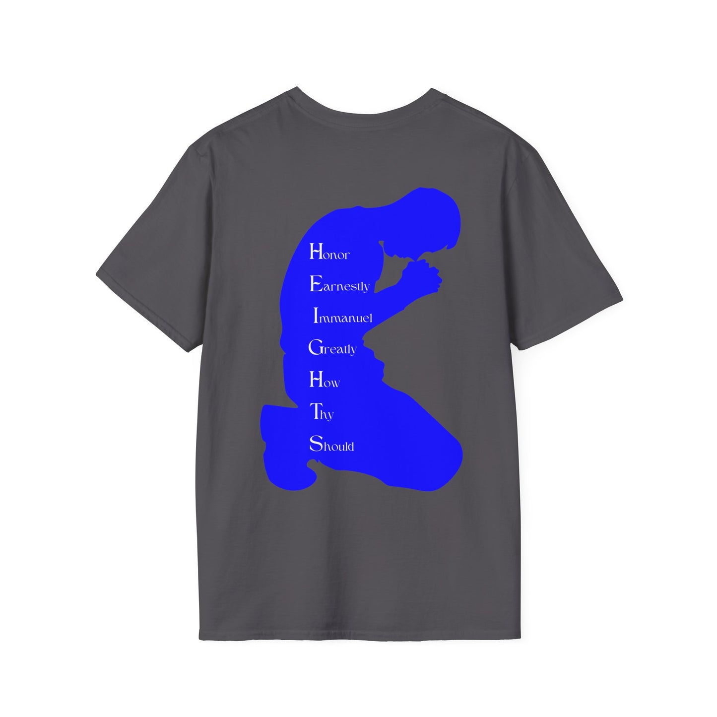 Heights Christian Blue Letters & Image