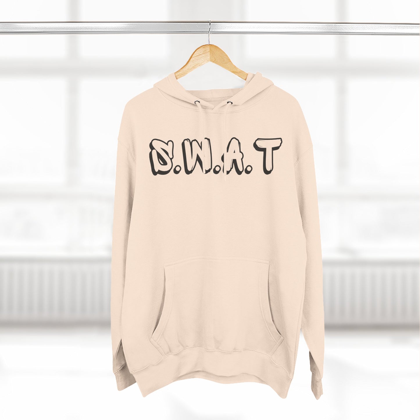 Swat Christian Black Words Hoodie