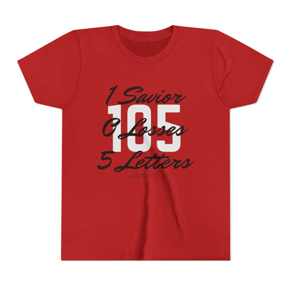 Youth 105 Christian Black and White Letters