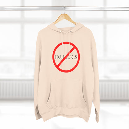 Ducks Christian Black Words Hoodie