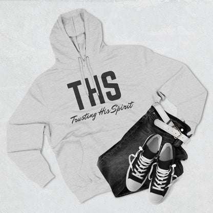 Adult THS Christian  Black Letters Hoodie