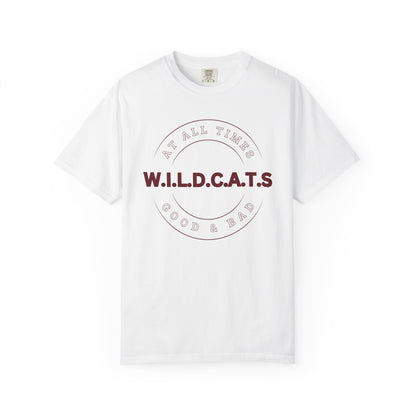 Wildcats Christian Marron Letters & Picture