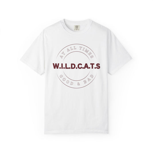 Wildcats Christian Marron Letters & Picture