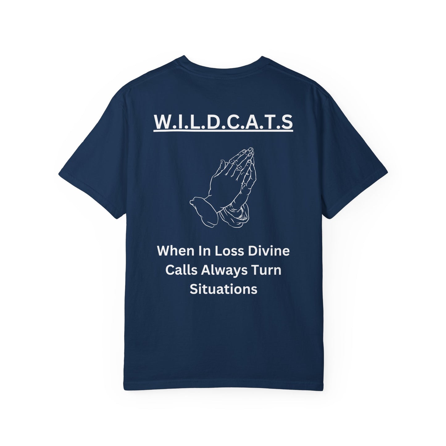 Adult Wildcats White Letters & Image Specialty Heavyweight