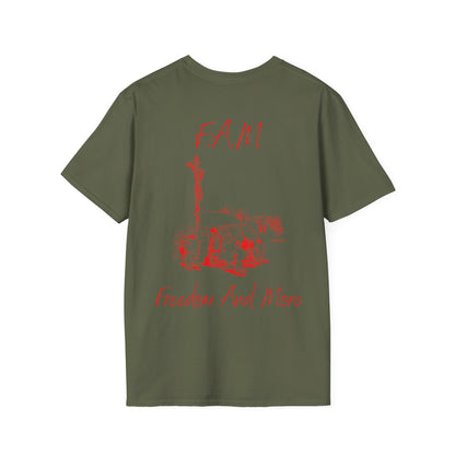 Fam Christian Red Letters & Image