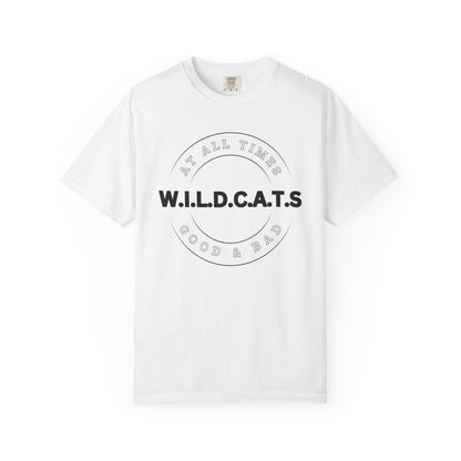 Wildcats Christian Black Letters & Picture
