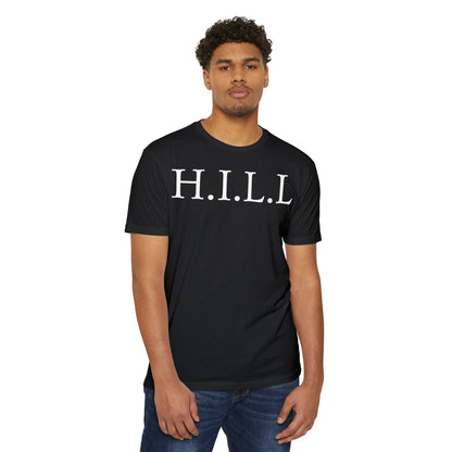 Adult Hill Christian White Words Premium tee