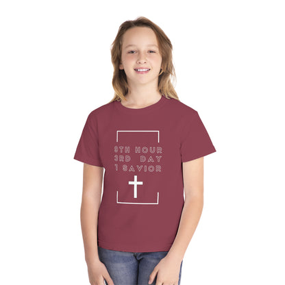 Youth 931 Christian White Letters
