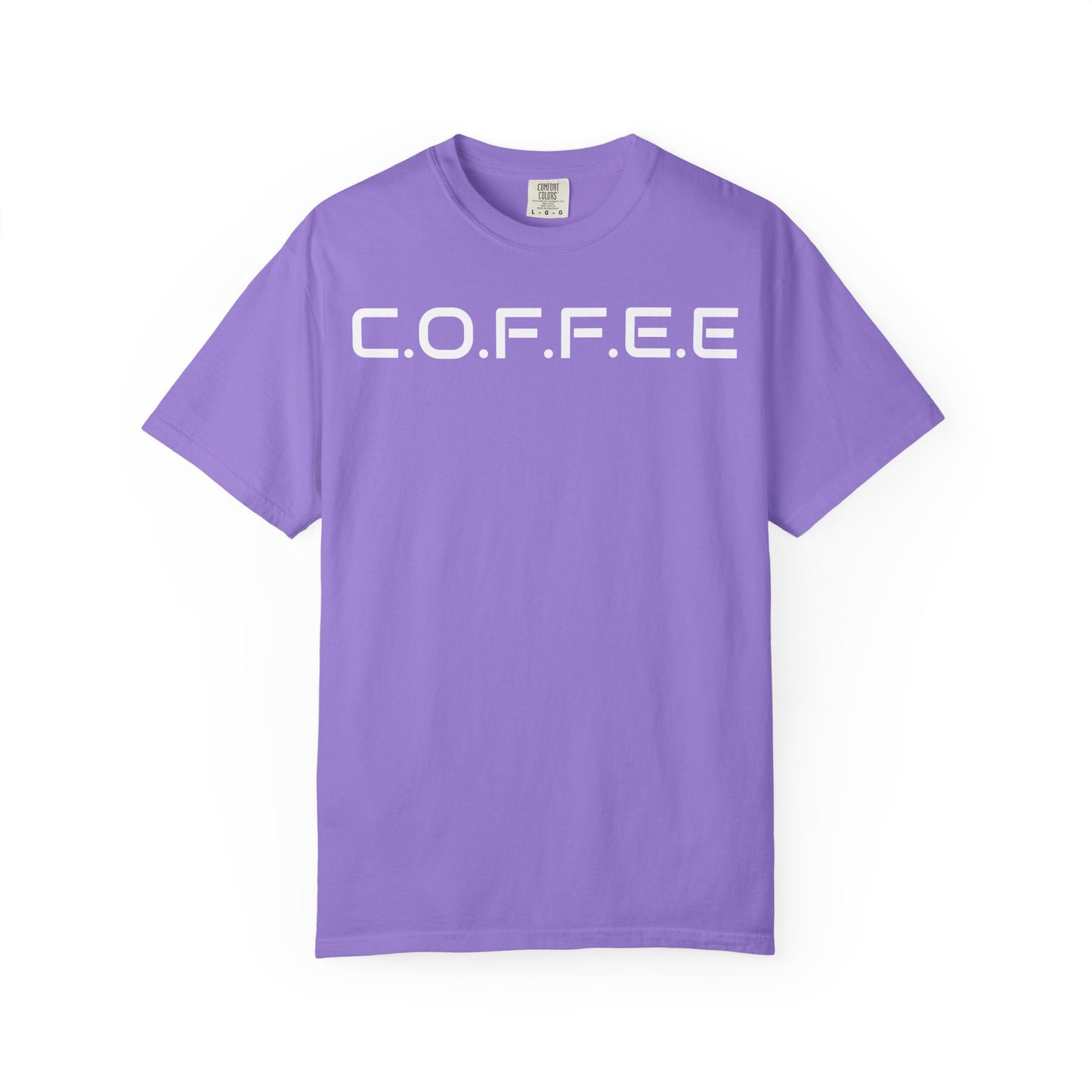 Adult Coffee Christian White Letters & Image