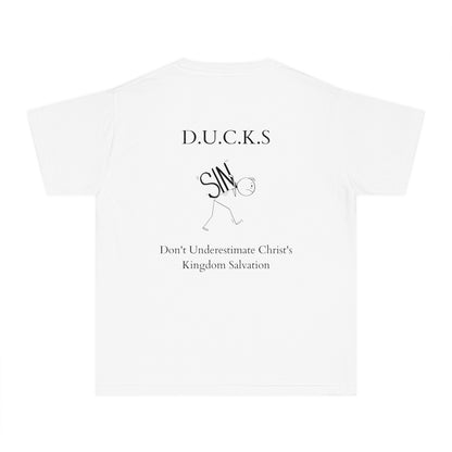 Youth Ducks Christian Black Words