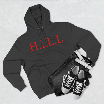 Hill Christian Red Words Hoodie