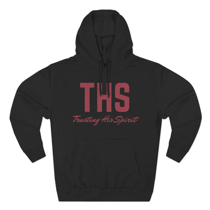 Adult THS Christian Marron Letters Hoodie