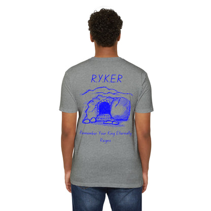 RYKER Christian Blue Letters Blended