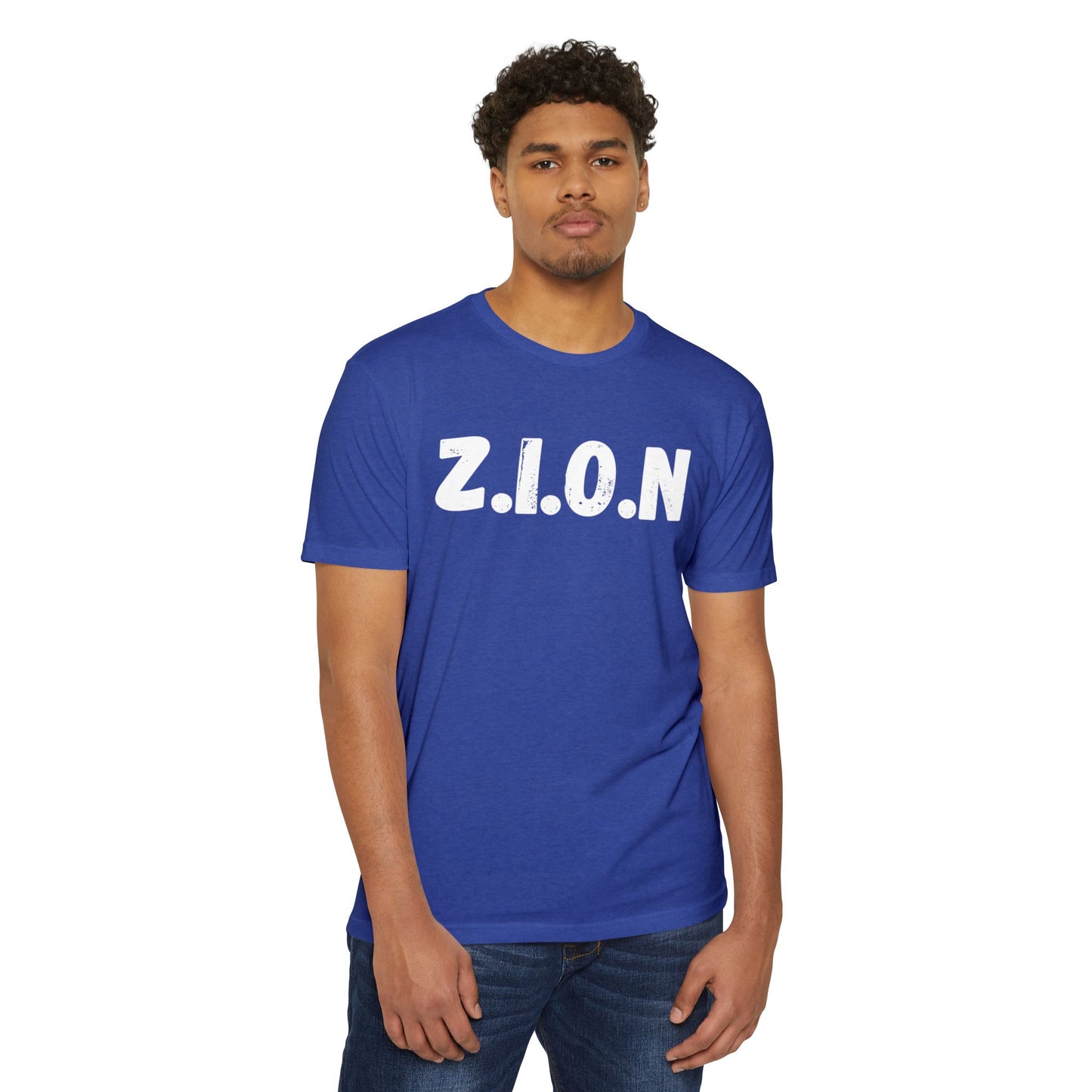 Adult Zion White Words & Image