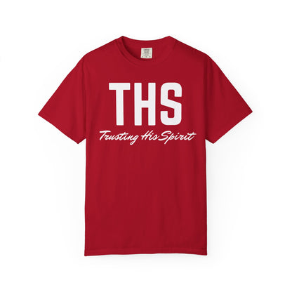 Adult THS Christian White Letters Heavyweight