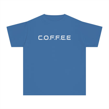 Youth Adult Coffee Christian White Letters & Image