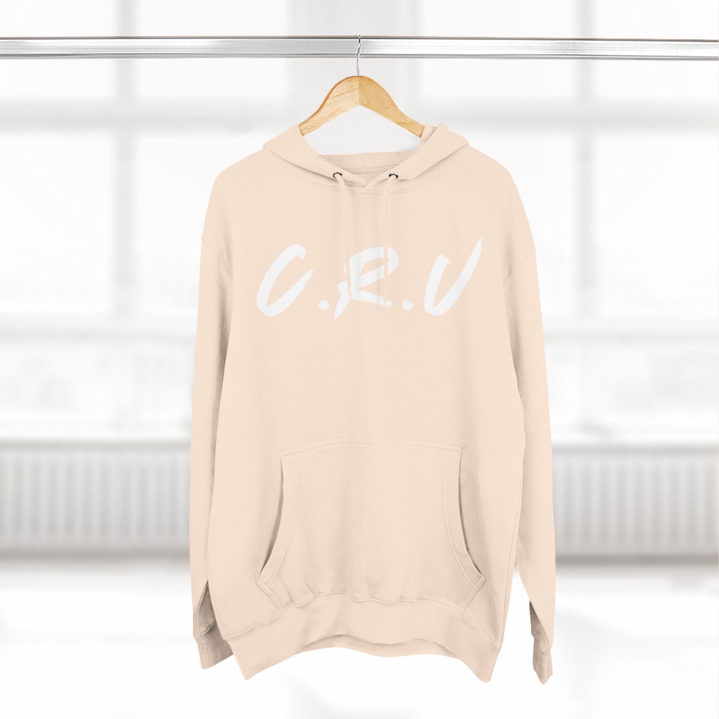 Cru White Hoodie