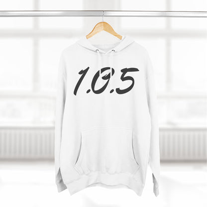 Specialty Adult 105 Christian Black and White Letters Hoodie