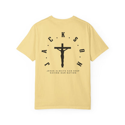 Jackson Believing Christian Black Letters & Cross