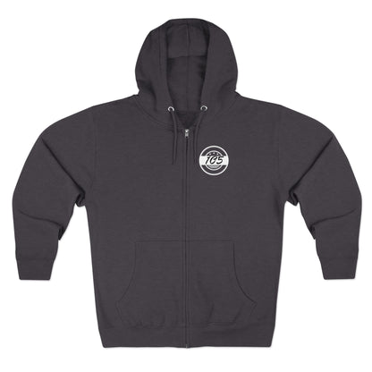 Adult 105 Christian White and Black Letters Hoodie Zipper
