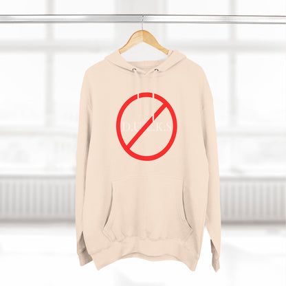 Ducks Christian White Words Hoodie