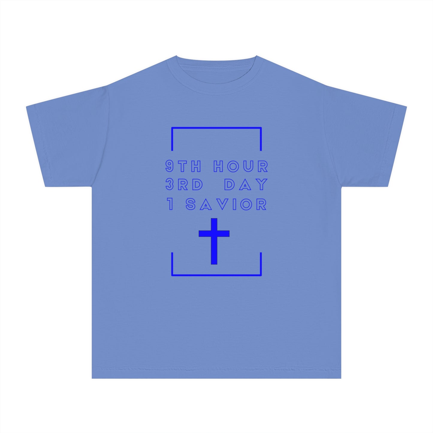 Youth 931 Christian Blue Letters