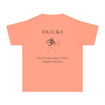 Youth Ducks Christian Black Words