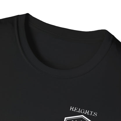 Heights Christian White Letters & Image