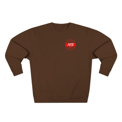 Adult 105 Christian Red and White Letters Crewneck