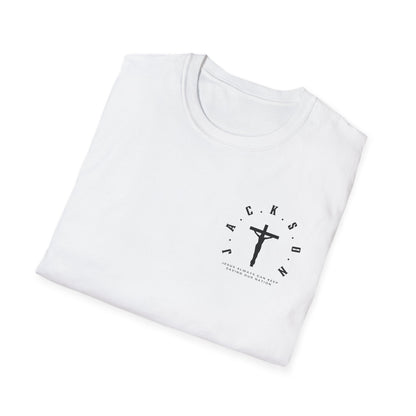 Jackson Believing Christian Black Letters & Cross
