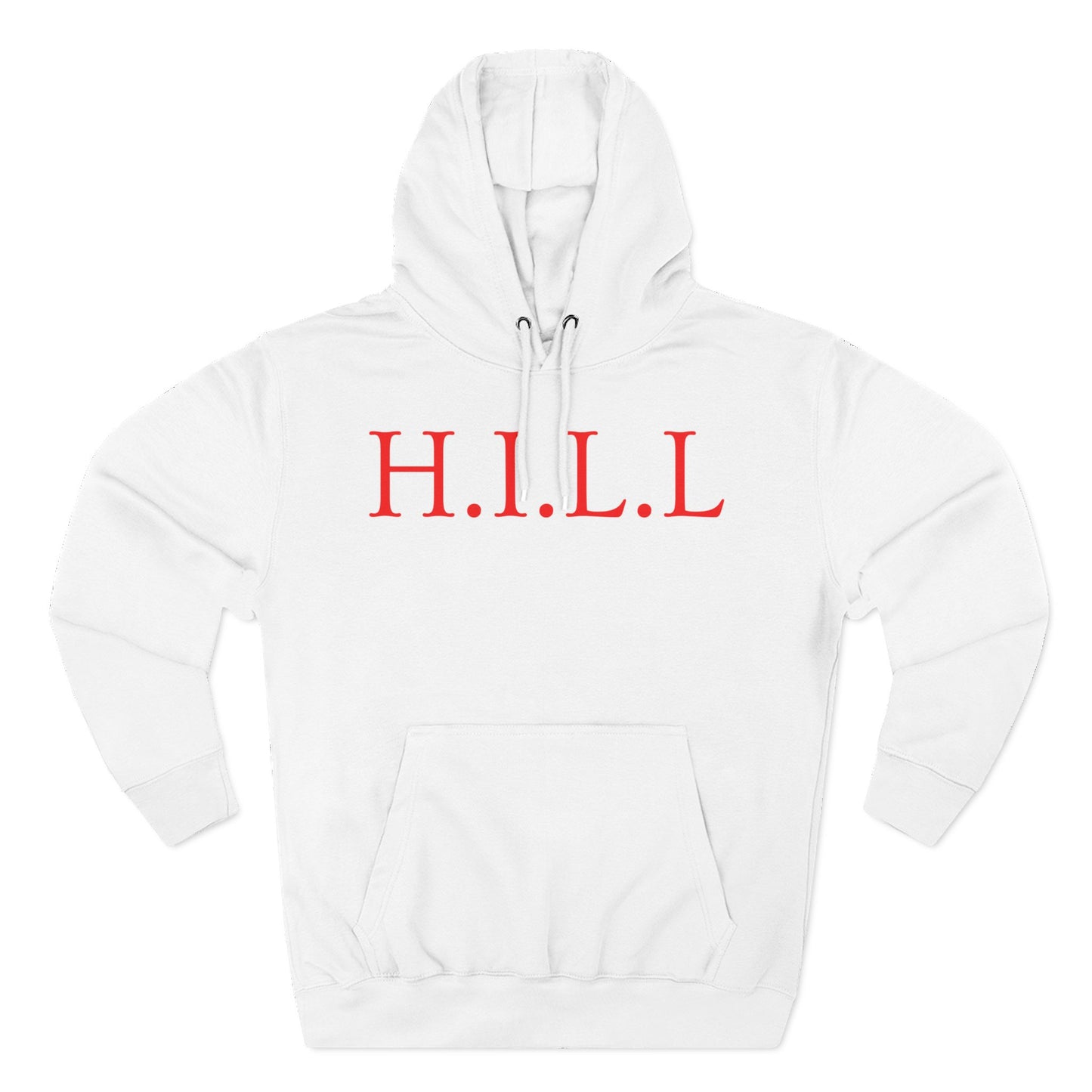 Hill Christian Red Words Hoodie