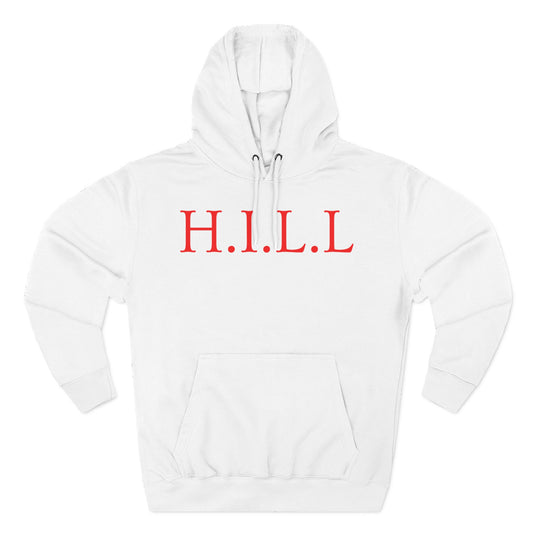 Hill Christian Red Words Hoodie