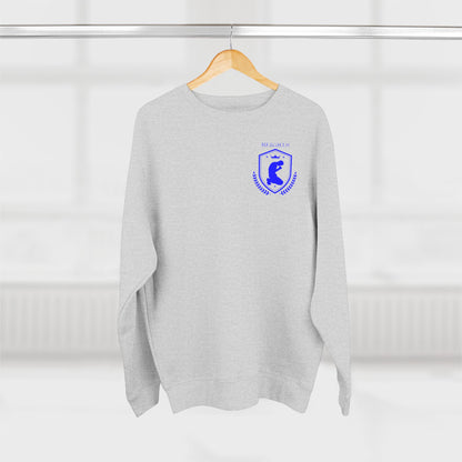 Heights Christian Blue Letters & Image Crewneck